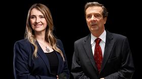 Paloma Valencia y Fernando Londoño