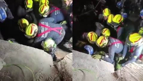 Rescate de un hombre de 32 años en Cali.