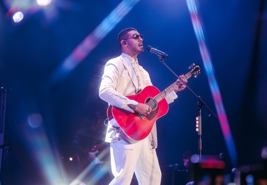 Manuel Medrano en concierto.