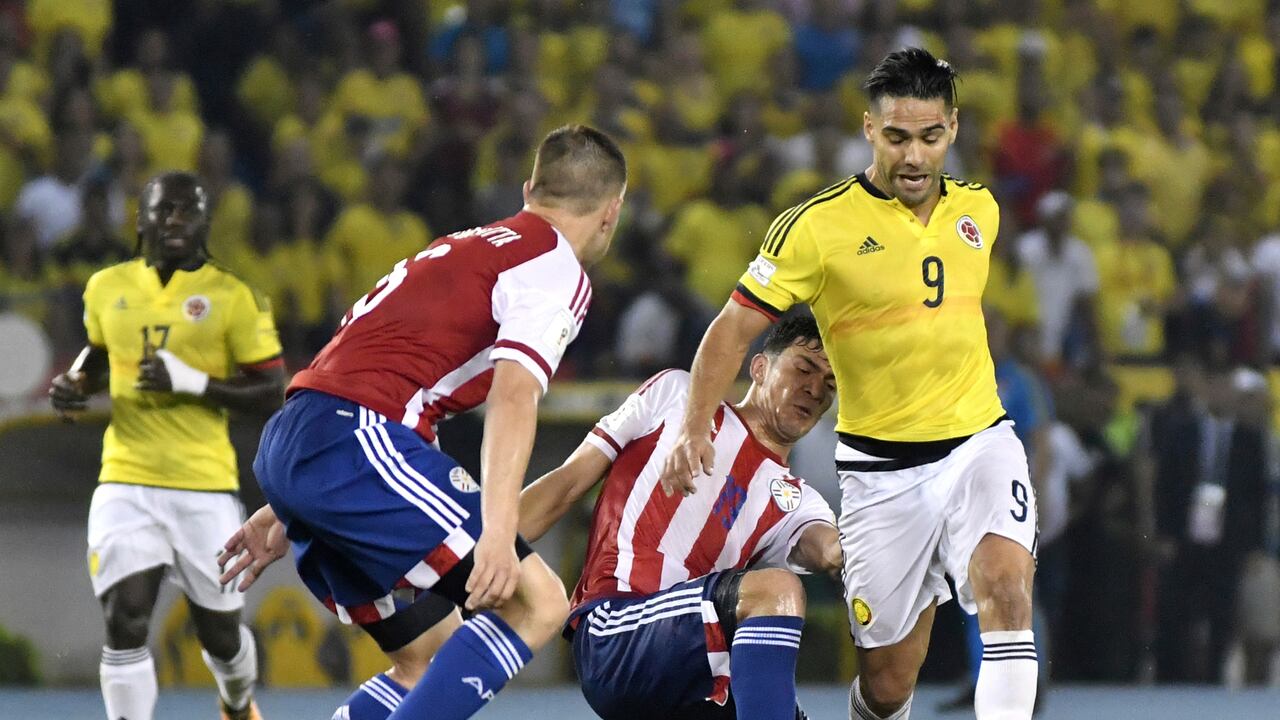 Colombia v. Paraguay - Eliminatoria Rusia 2018.