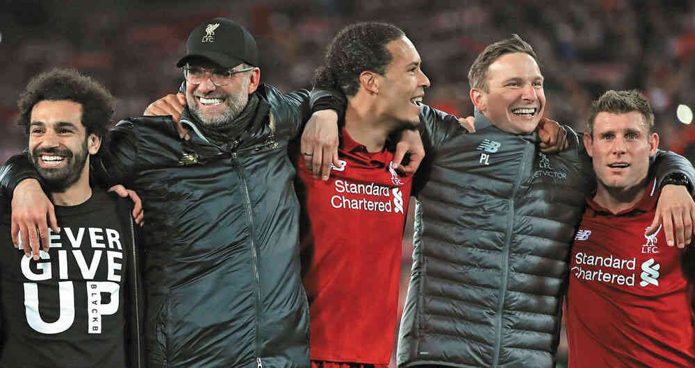 Jürgen Klopp en su época gloriosa con el Liverpool.