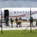 Avión presidencial incautado, en República Dominicana