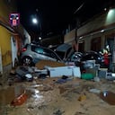 Un hombre murió al ser arrastrado por una fuerte corriente de agua, desde su casa.