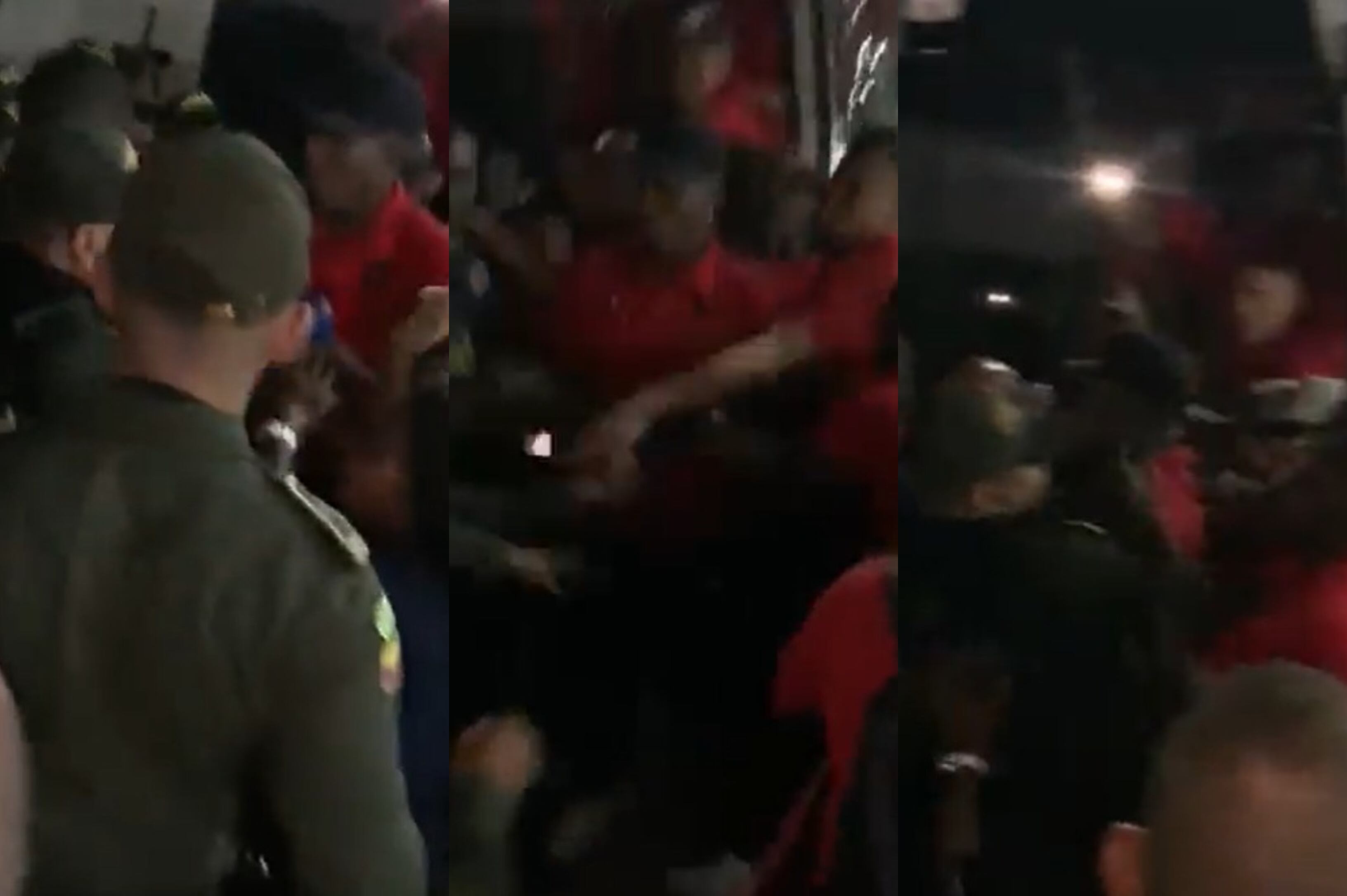 Incidente del América con la Policía.