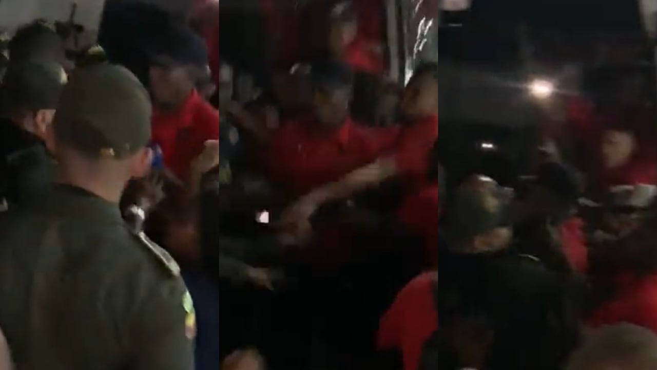 Incidente del América con la Policía.