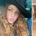 La barranquillera se mostró con un disfraz de bruja que usó para ir al colegio de su hijo Milán.