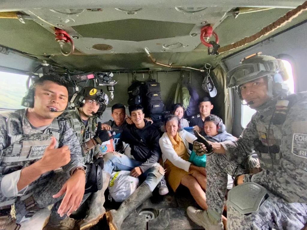Rescate en la Rosas, Cauca