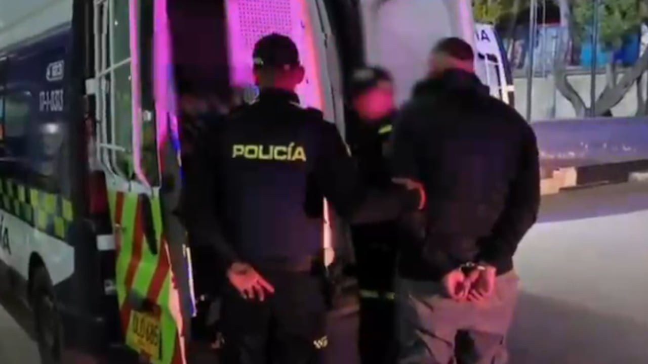 La captura del hombre en localidad de Kennedy.