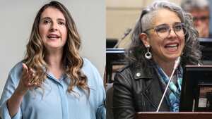 Paloma Valencia y María José Pizarro.