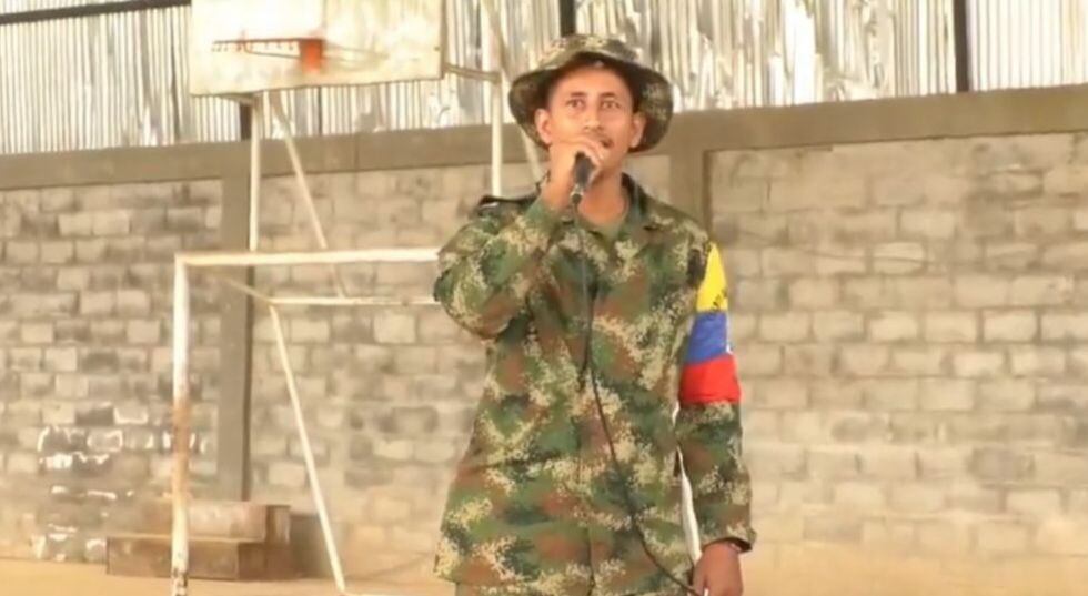 Este es alias Geovanny, según la Policía.