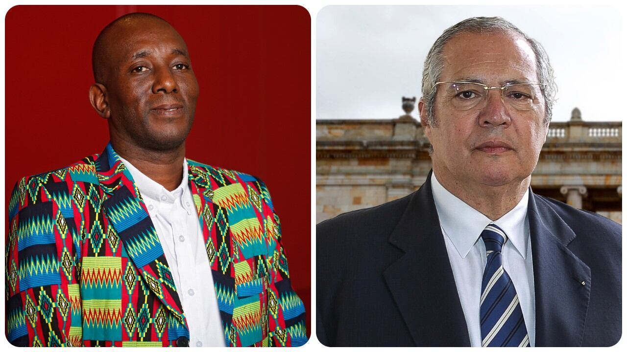 Paulino Riasco e Iván Name.