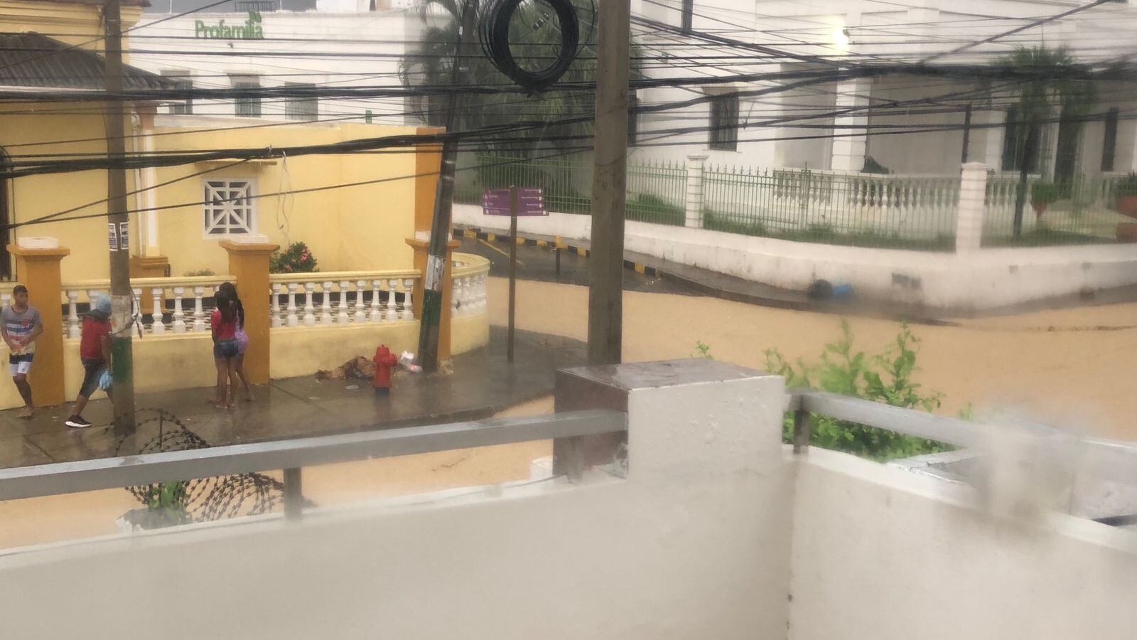 Lluvias en Cartagena