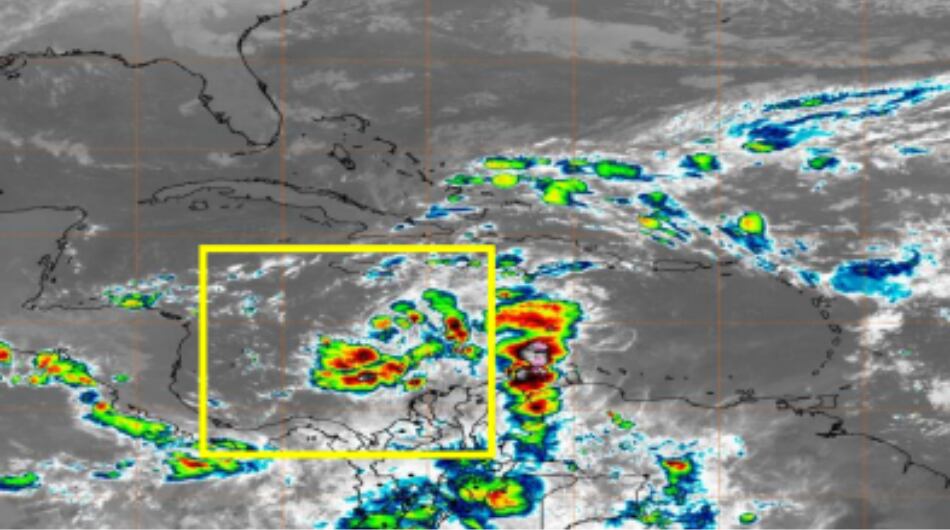 Potencial ciclón tropical en el mar Caribe este 4 de noviembre.
