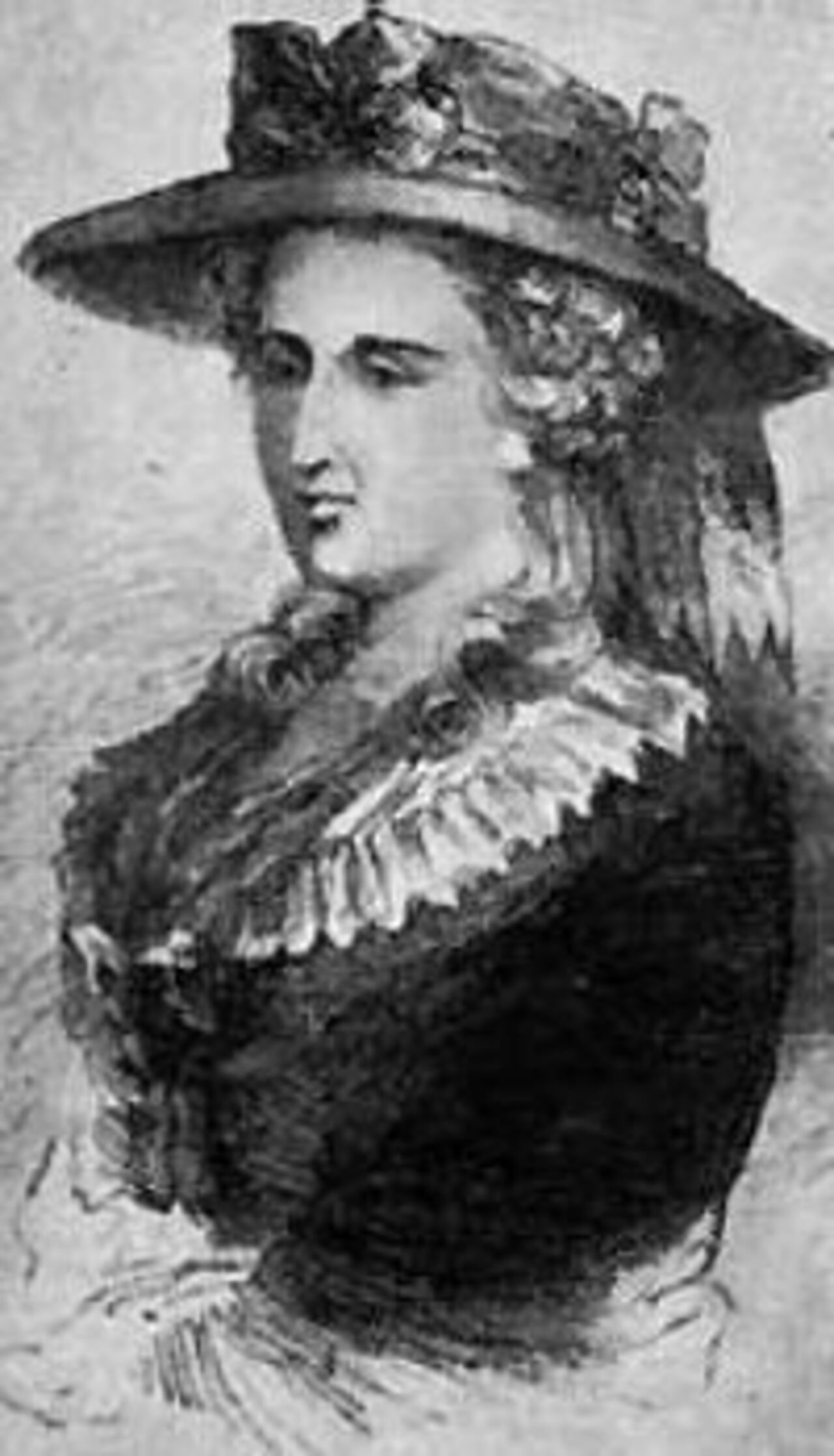 Retrato de Ann Radcliffe. Wikimedia Commons
