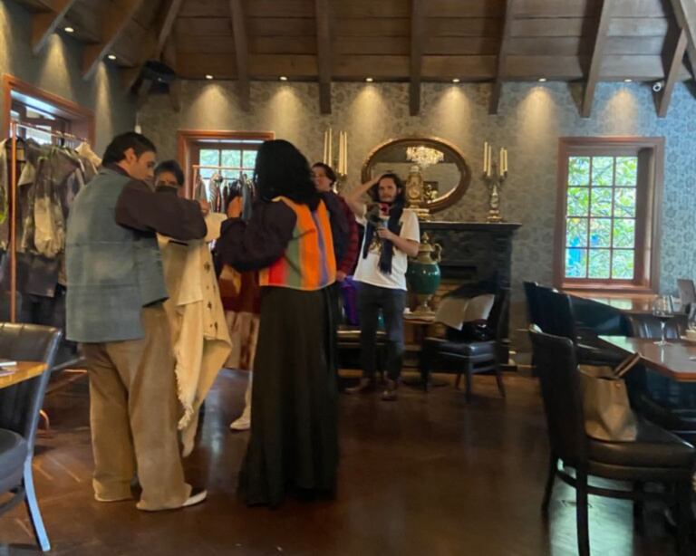 Alejandro Crocker en Harry Sasson.