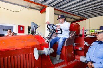 Gustavo Petro en Bocas del Toro en Panamá