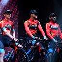 Santiago Buitrago asiste al Giro en calidad de líder