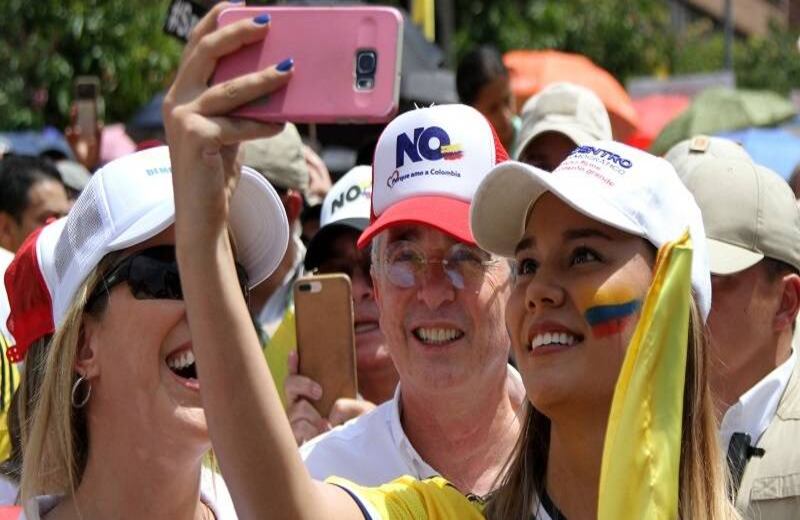 El presidente Álvaro Uribe participó activamente en la jornada. Foto: Pablo Andrés Monsalve / SEMANA