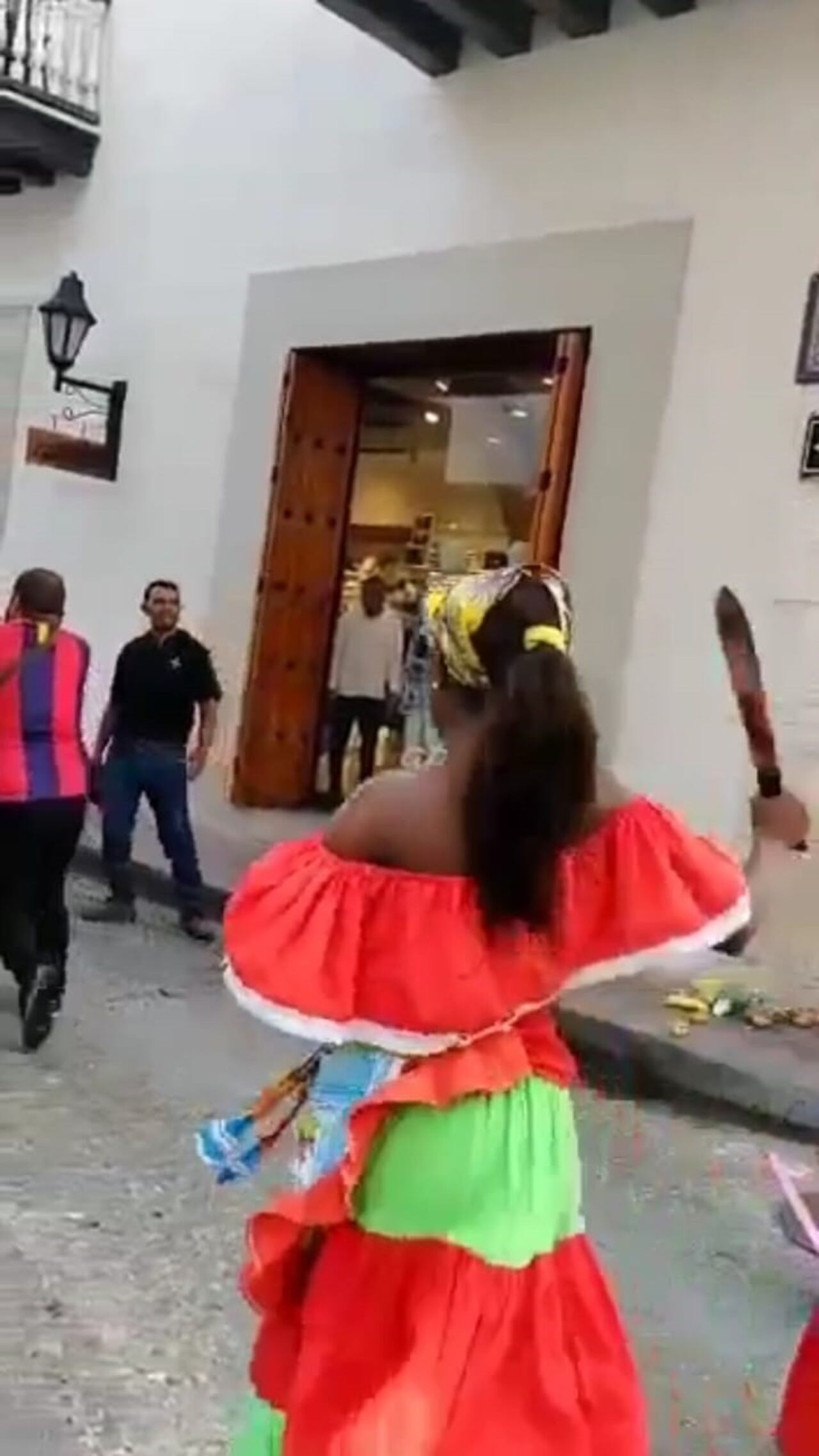 Pelea de palenqueras en Cartagena