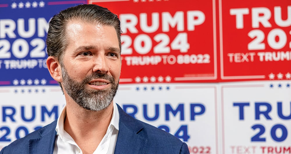 Donald Trump Jr. Empresario y asesor político