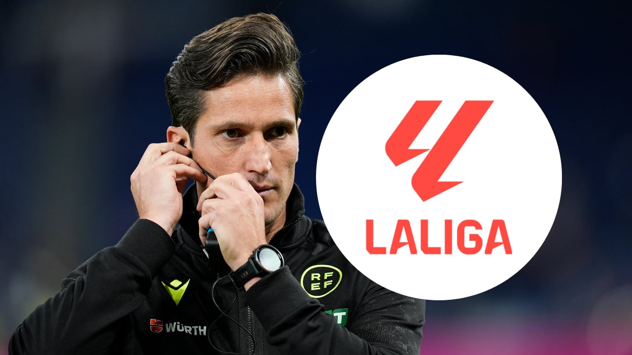 Jose Luis Munuera, juez del balompié de España que, de ser designado, ahora dará entrevistas postpartido en LaLiga