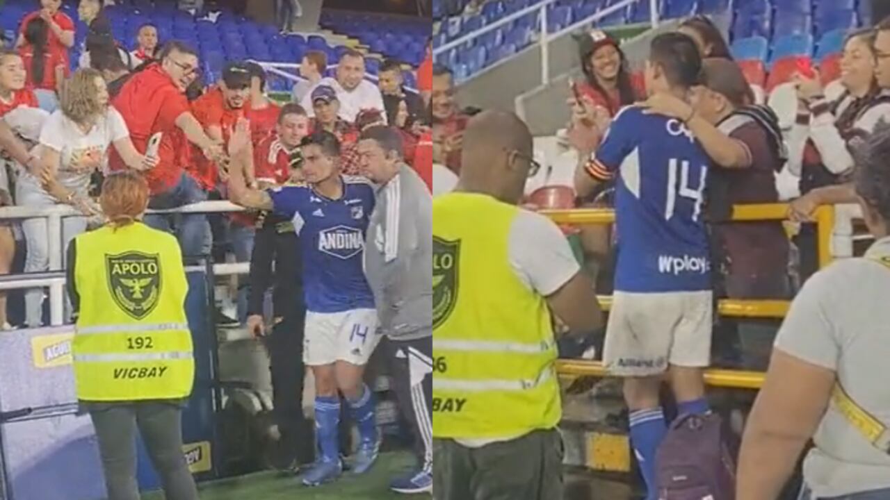 Silva compartió con simpatizantes del América, apenas culminó el juego