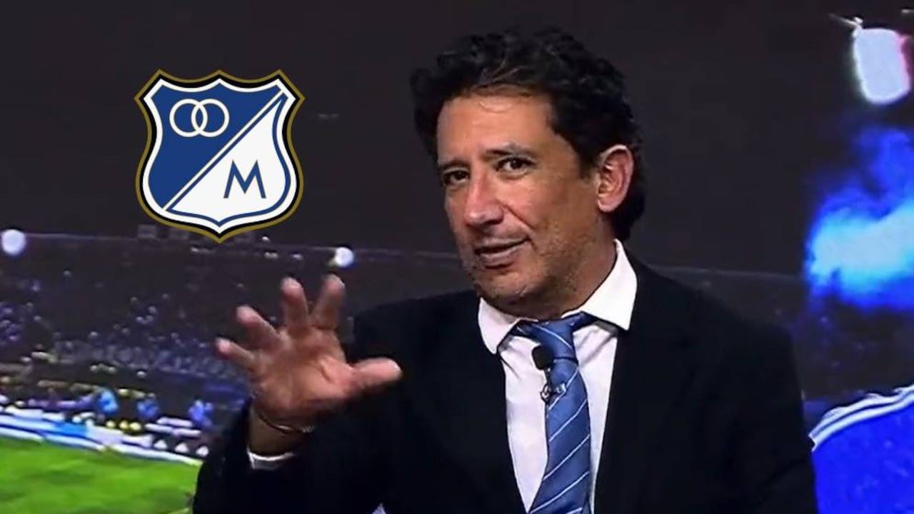 El periodista Antonio Casale es un reconocido hincha de Millonarios.