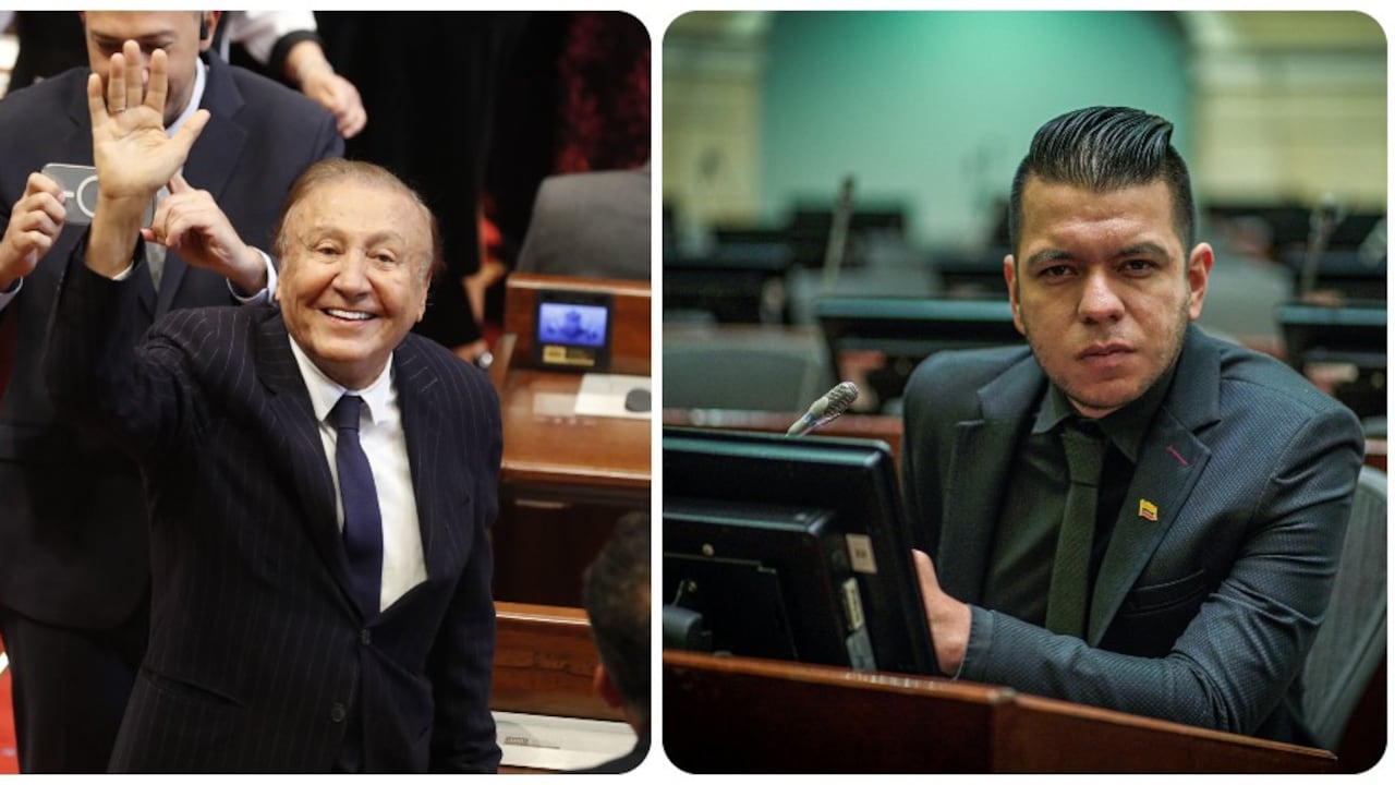 En la foto: los Senadores Rodolfo Hernández y Jota Pe Hernández
