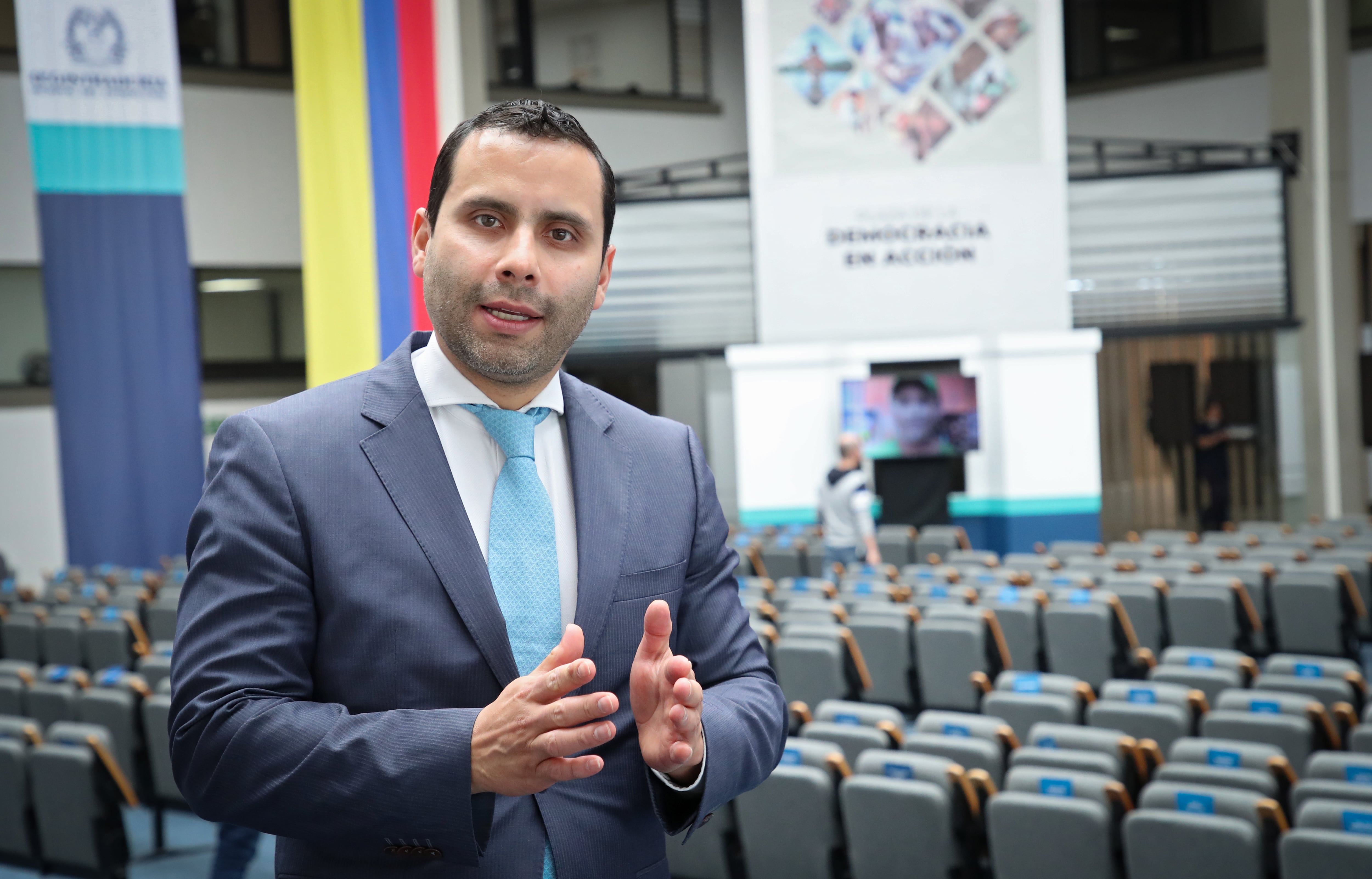 Altus Alejandro Baquero  magistrado del Consejo Nacional Electoral  CNE
Bogota marzo 6 del 2025
Foto Guillermo Torres Reina - SEMANA