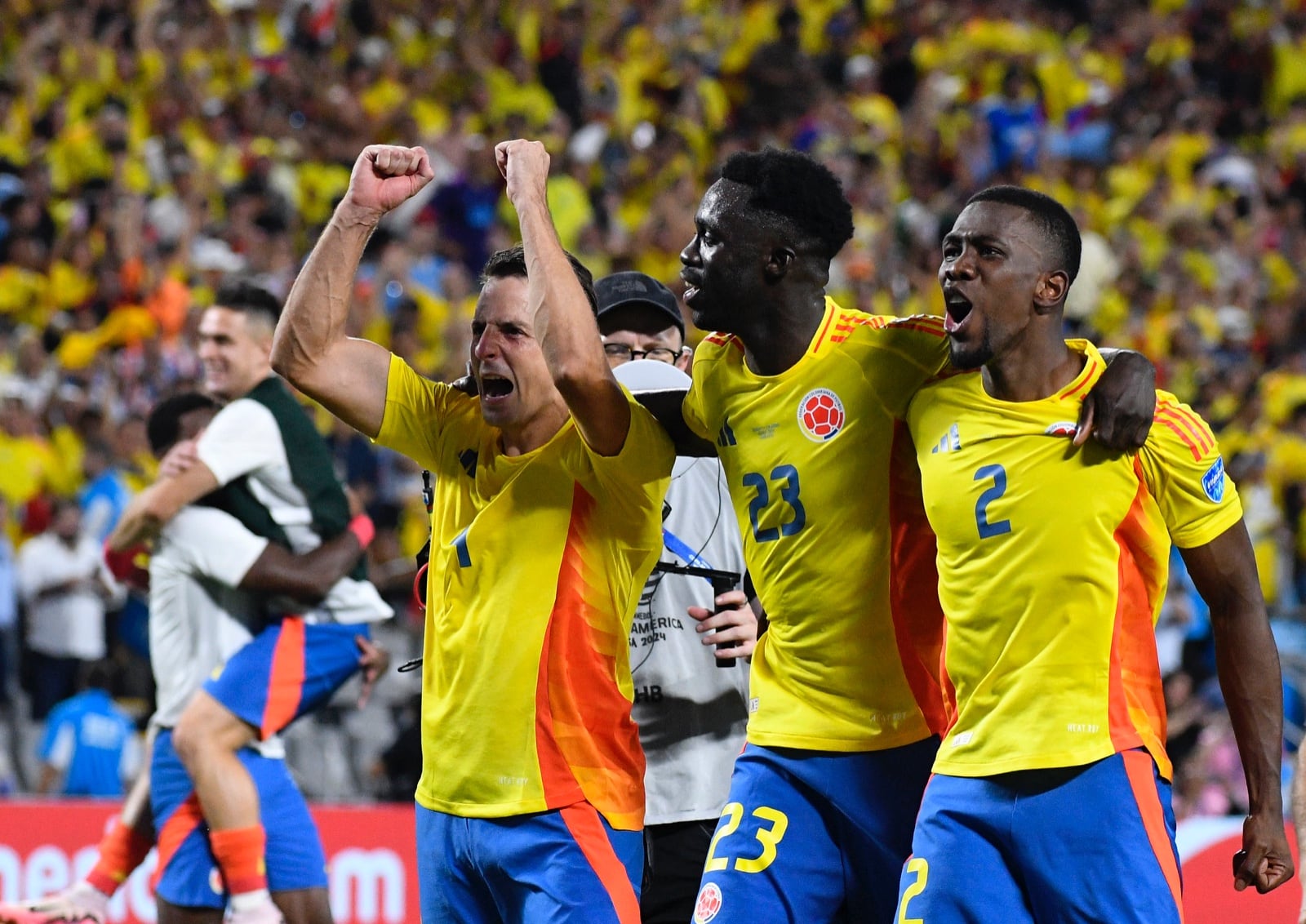 La Selección Colombia clasificó al ganarle 1-0 al seleccionando Uruguayo