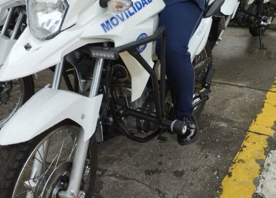 Motos para apoyar agentes de tránsito de Cali no pueden usarse por fallas técnicas.