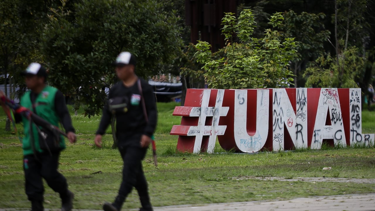 Diferentes comunidades indígenas se asentaron en las instalaciones de la Universidad Nacional, sede Bogotá, tras su llegada desde sus territorios a la ciudad.