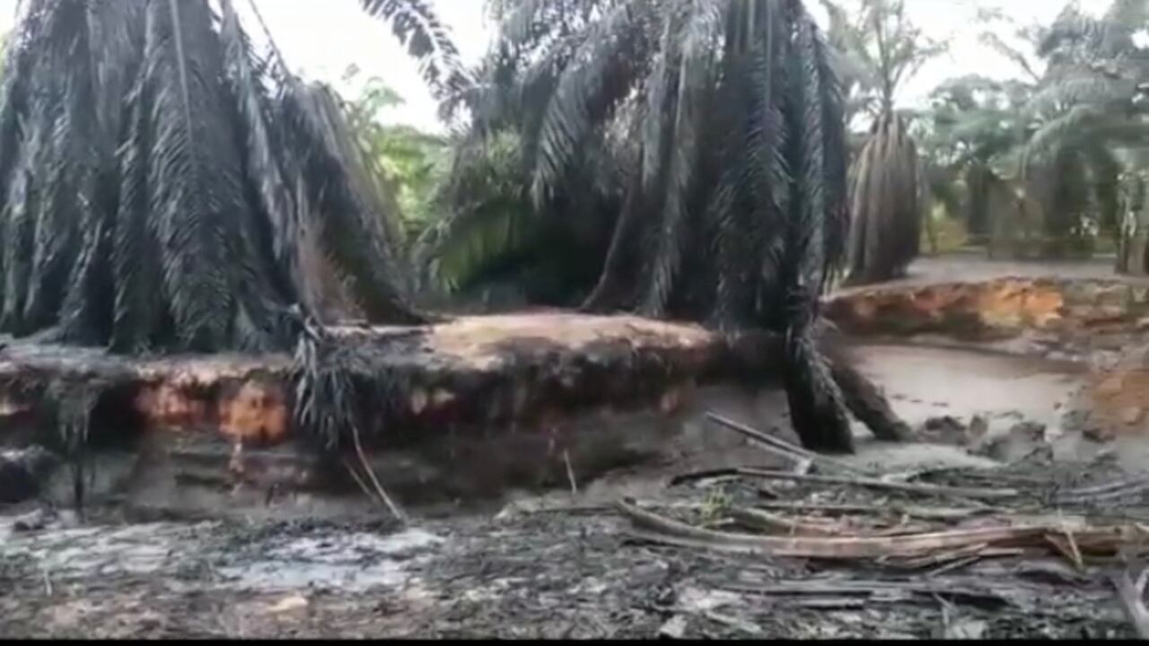 Ecopetrol pagará millonaria indeminzación a víctimas por derramamiento de crudo en Santander. Foto: Fiscalía