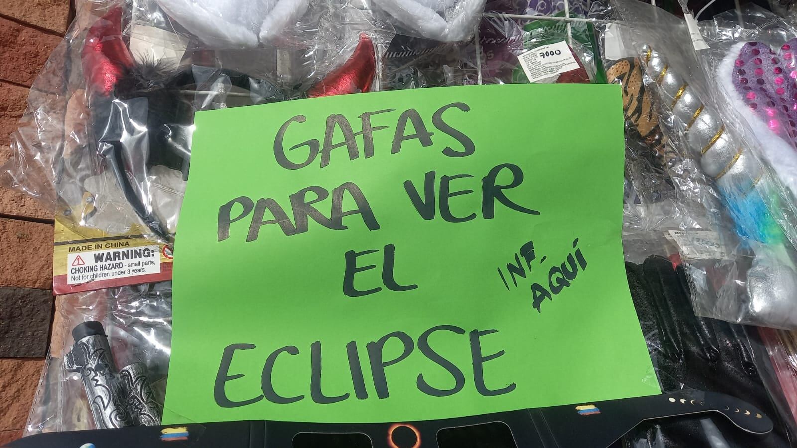 No compre 'gafas para ver el eclipse' en cualquier lugar
