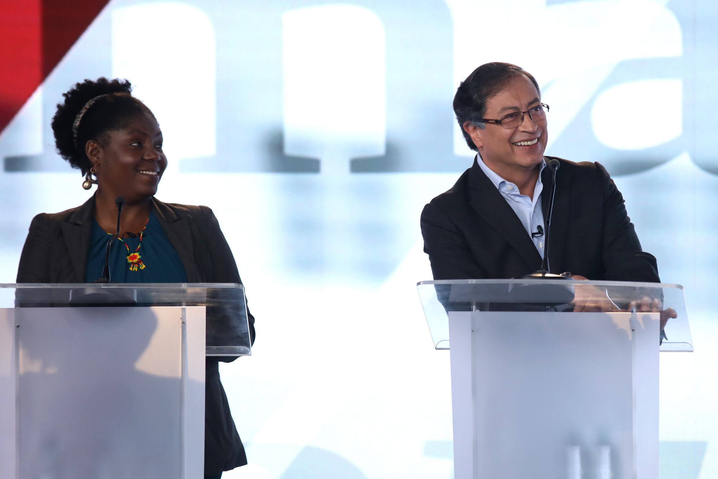 Gustavo Petro y Francia Marquez