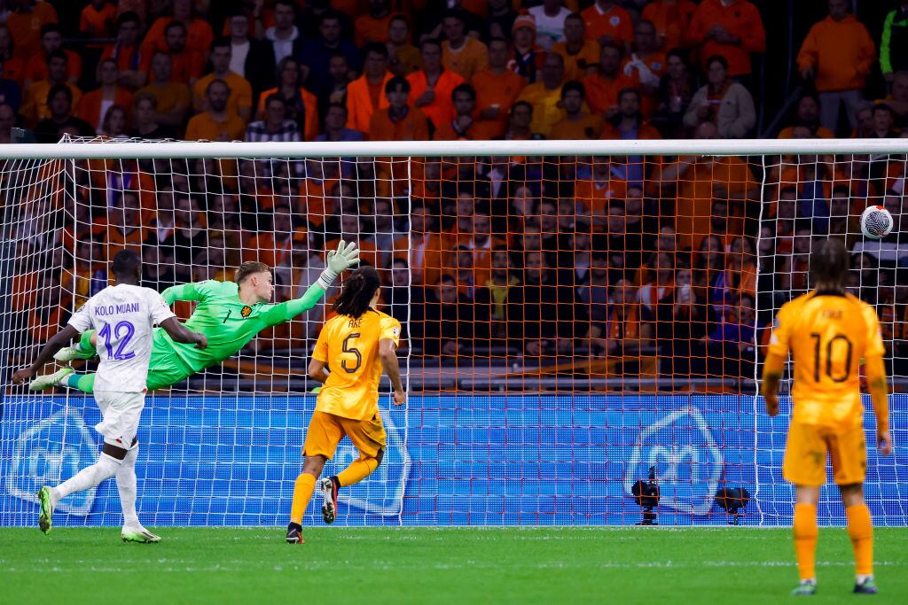 El segundo gol de Kylian Mbappé ante Países Bajos