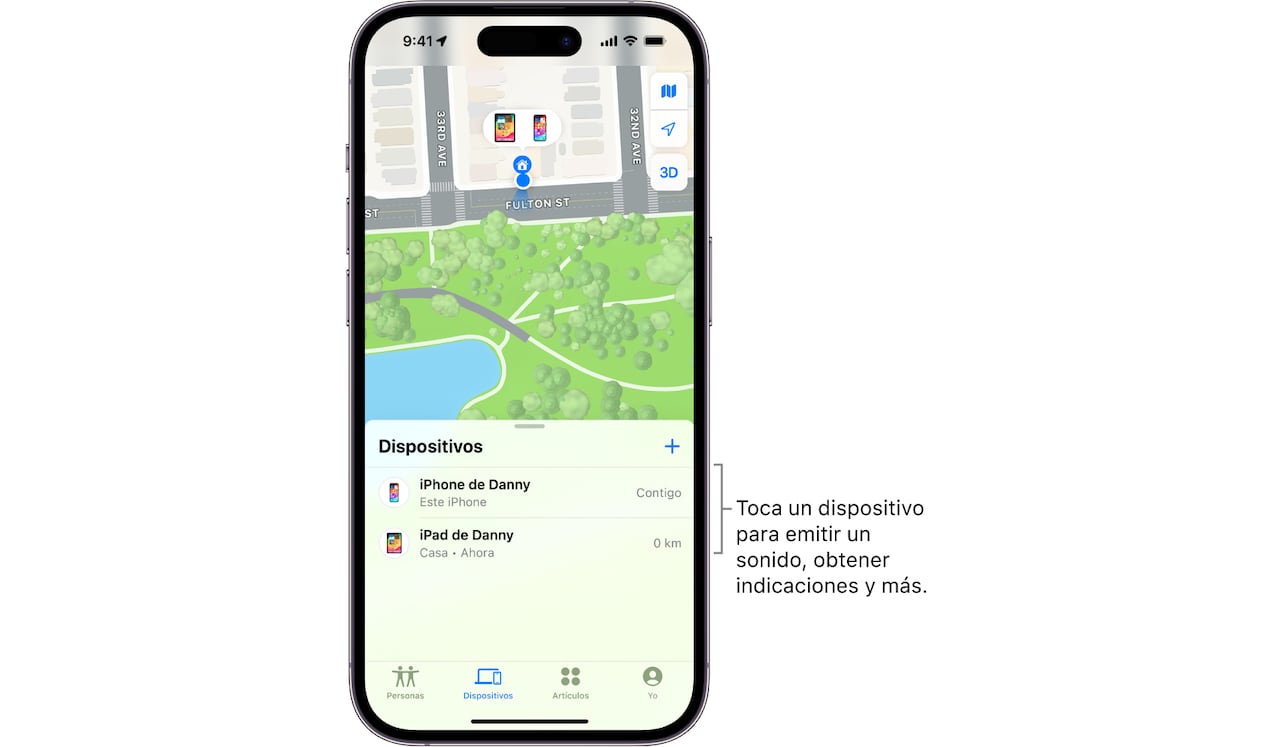 Buscar un iPhone robado