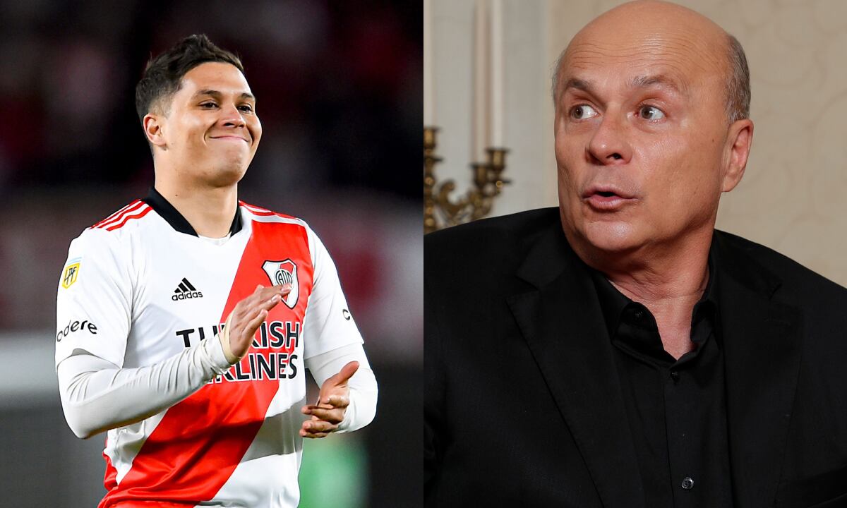 Juan Fernando Quintero, Carlos Antonio Vélez. Foto: Getty Images/Marcelo Endelli//SEMANA