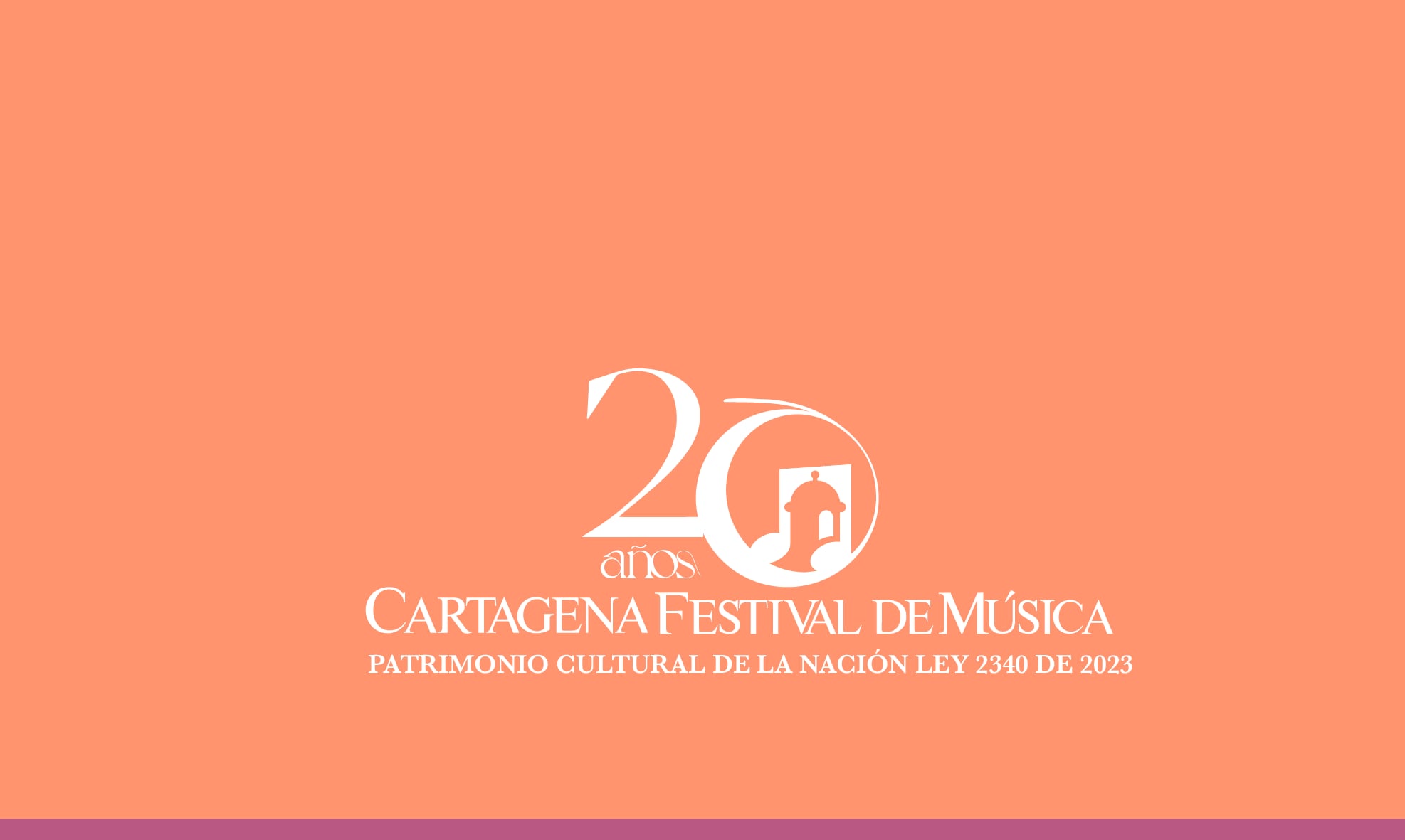 Cartagena Festival de Música celebrará 20 años de excelencia artística.