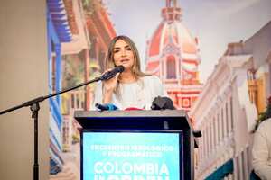 Nadia Blel asumió la presidencia del Partido Conservador. 25 de julio de 2024.