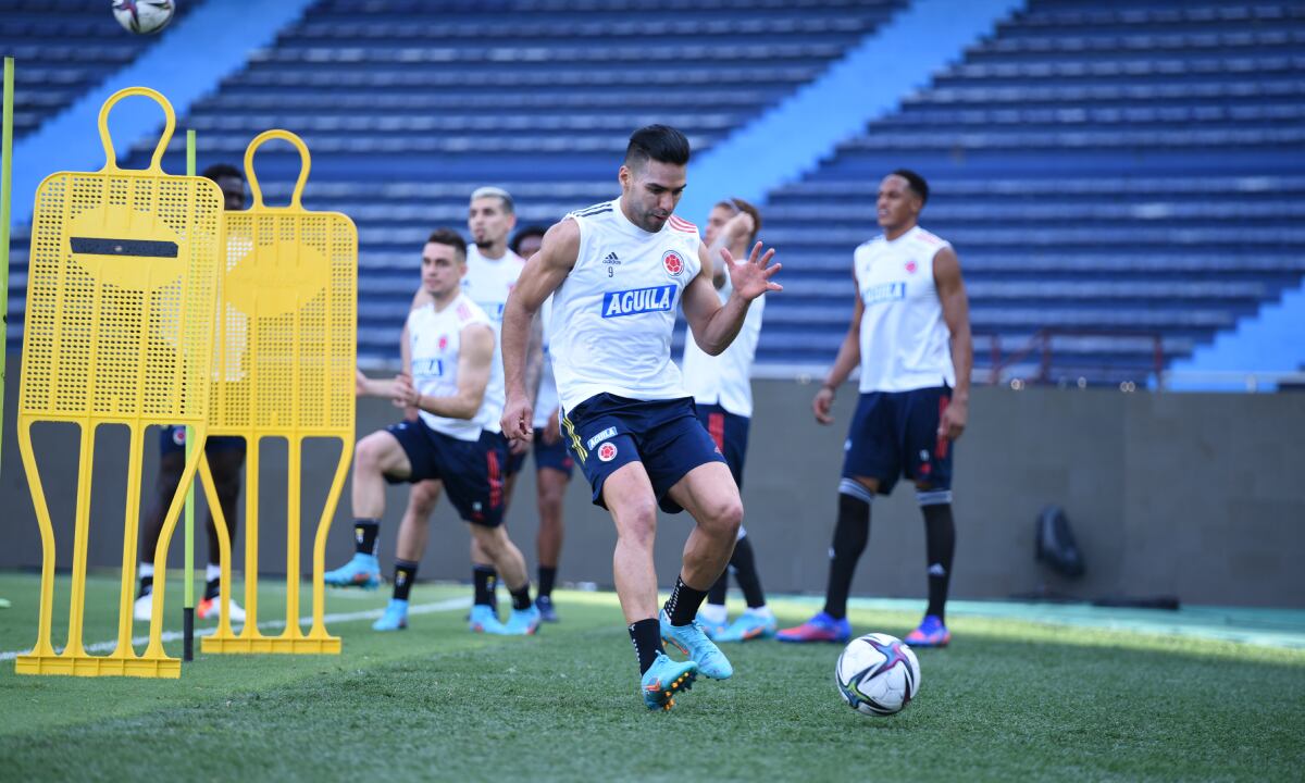Selección Colombia, Falcao. Foto: FCF