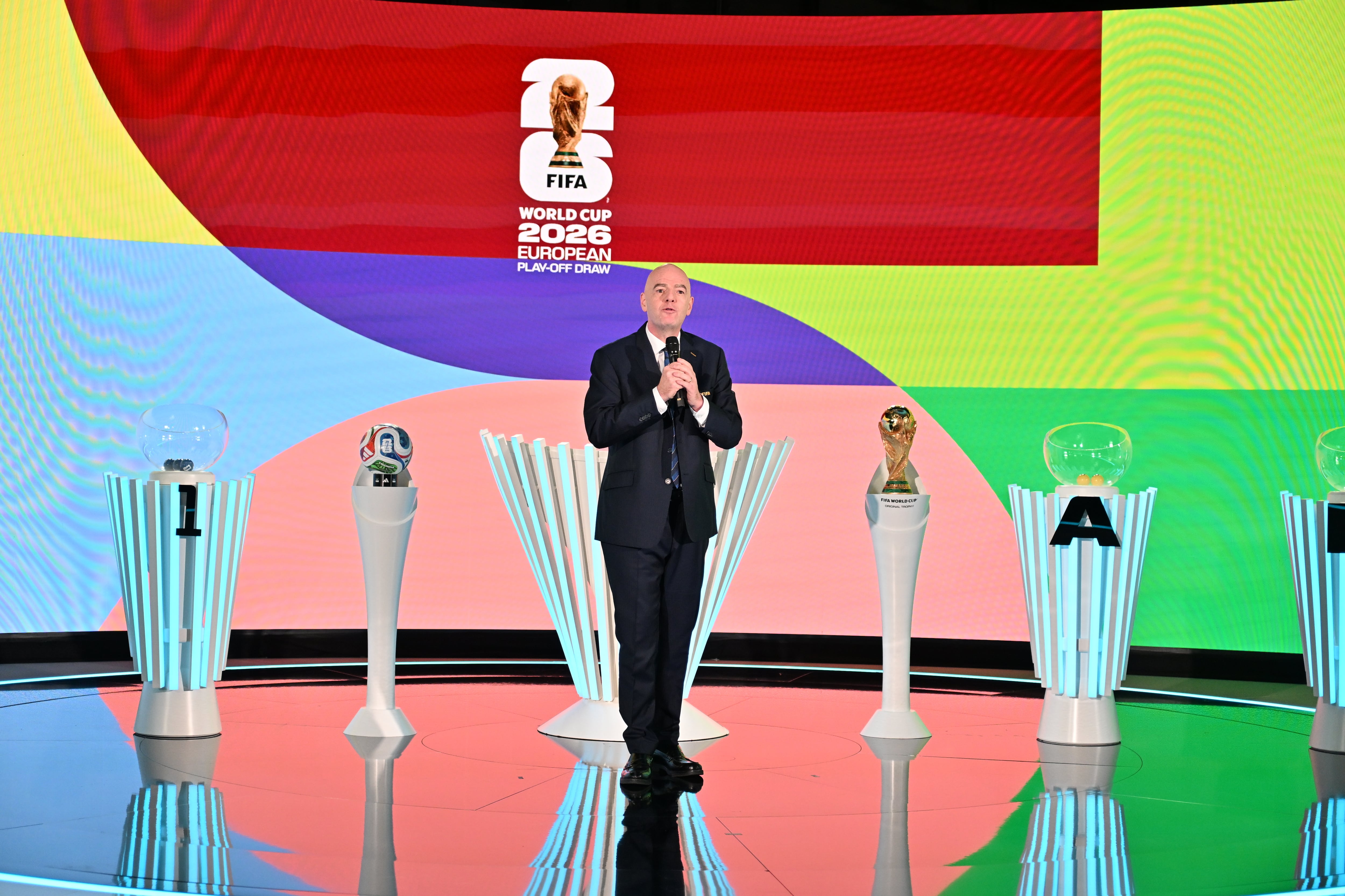 Presidente de FIFA, Gianni Infantino, ha estado al frente de todo lo que compete al Mundial United 2026