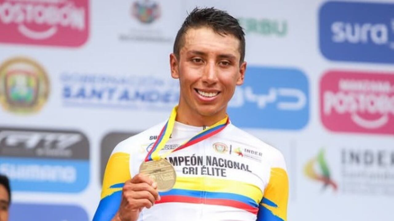 Egan, ganador de la Contrarreloj en los Nacionales de Ruta 2025.