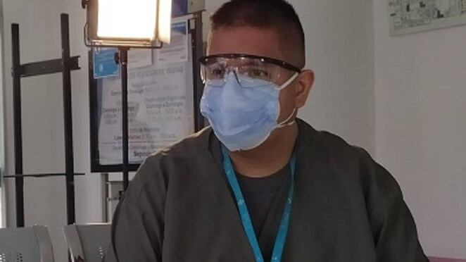 “Fue horrible”: testimonio de enfermero bogotano que sobrevivió al coronavirus. 