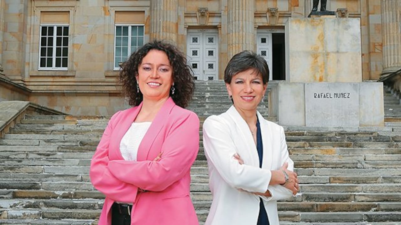 “Te amo vida mía”, Claudia López a su esposa Angélica Lozano