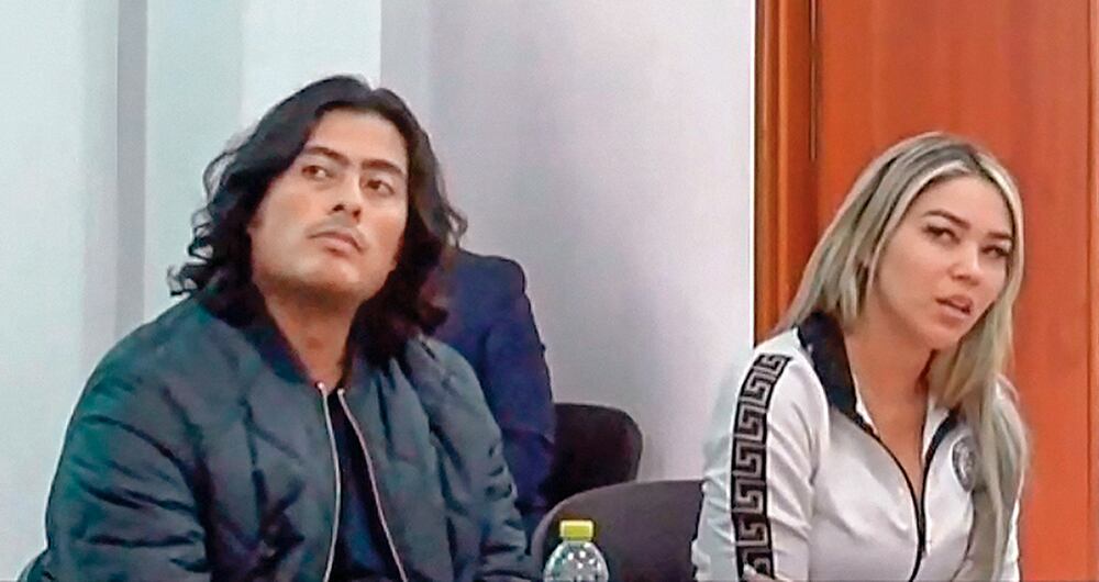 Nicolás Petro y Daysuris Vásquez.