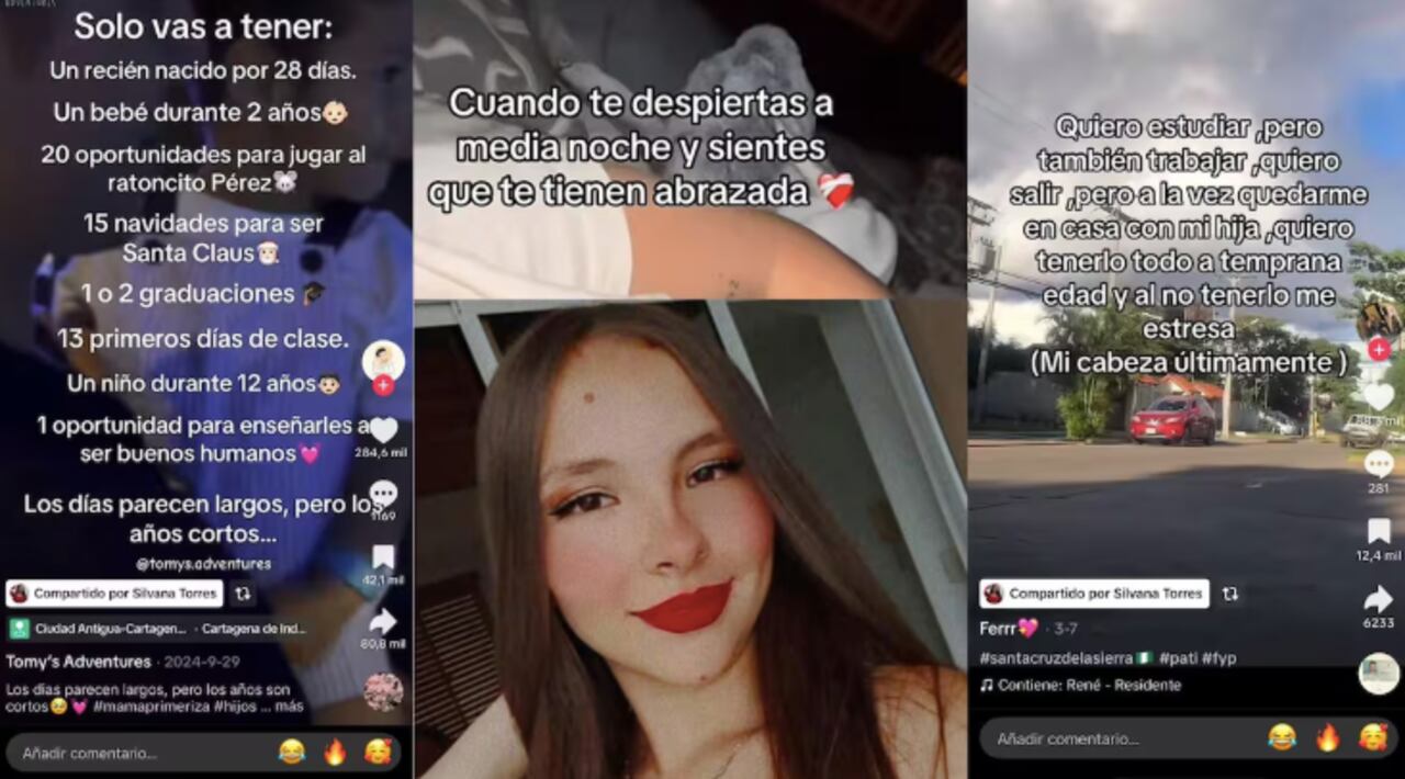 Mensajes de Silvana Torres en Tik Tok
