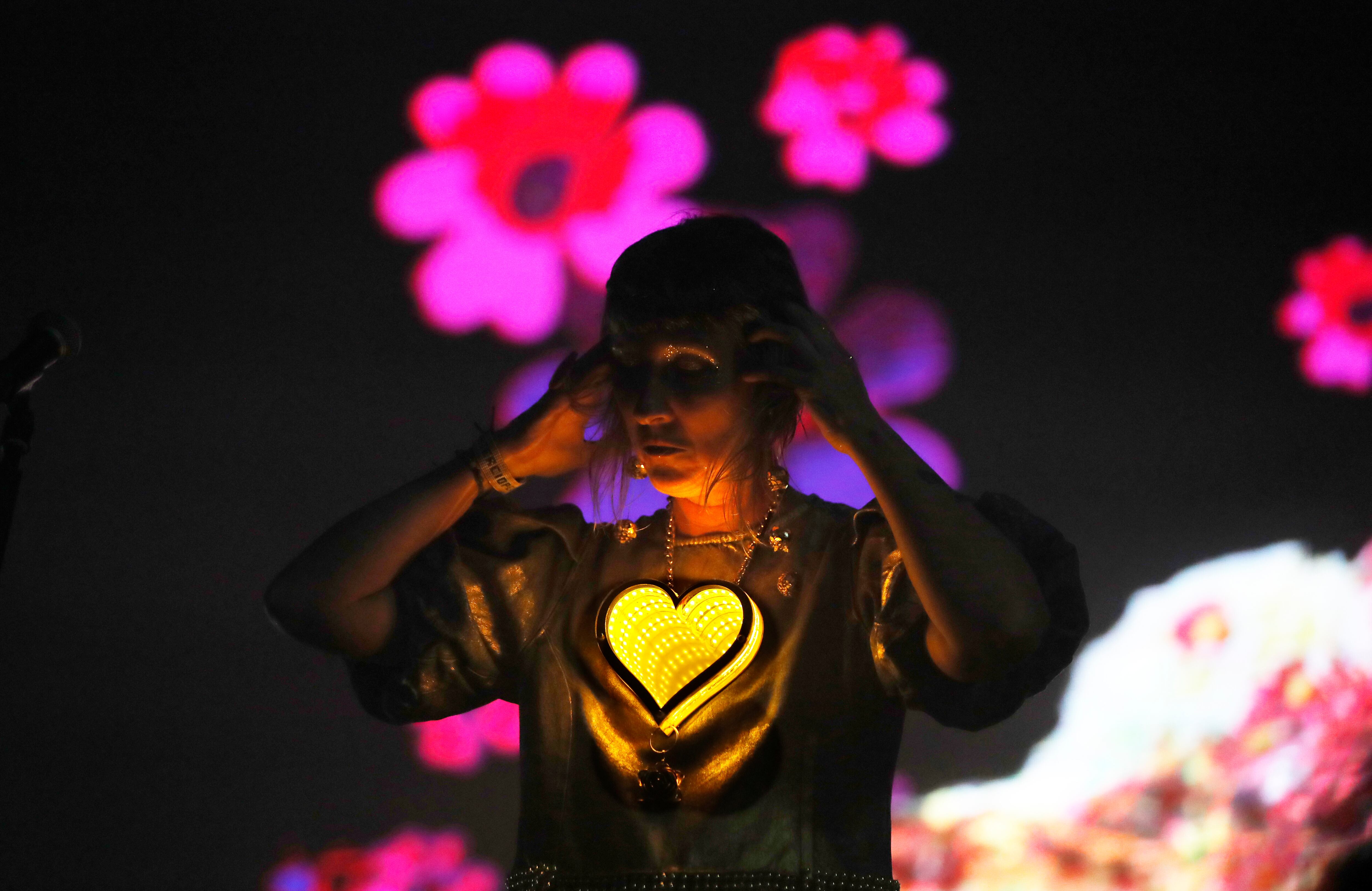 Concierto Aterciopelados 28 años  El Dorado su segundo trabajo de estudio Andrea Echeverri y Héctor Buitrago , junto a Carlos Vives y al cantante de Café Tacvba, Rubén Albarrán
Palacio de los Deportes de Bogotá 
22 de abril de 2023
Foto Guillermo Torres Reina / Semana