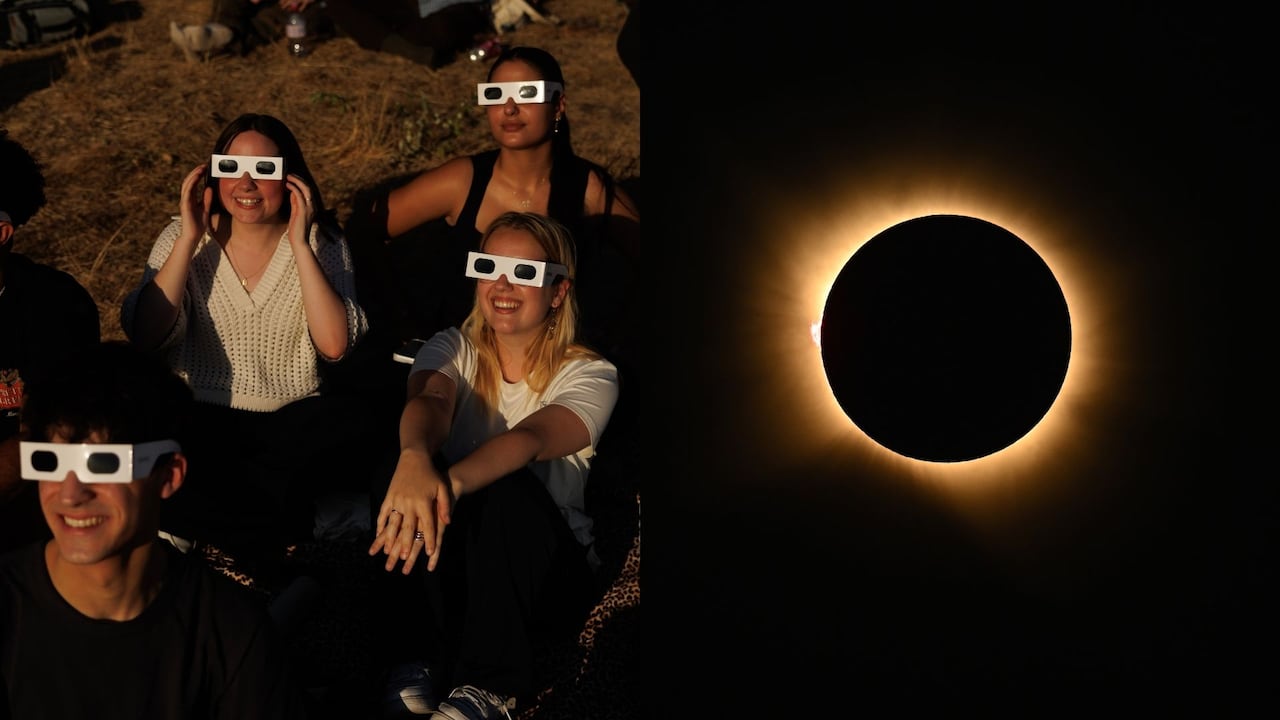 Millones de personas observaron el fenómeno astronómico.