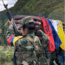 Imagen del entierro difundida por el medio Primera Edición.